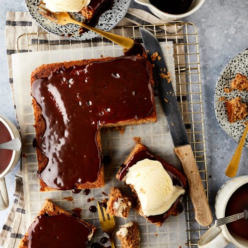 Sticky toffee pudding
