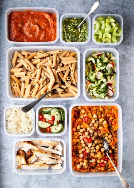gerechten invriezen food prep mealprep voorraadbakjes vriezer koelkast