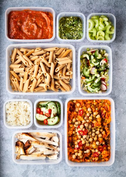 gerechten invriezen food prep mealprep voorraadbakjes vriezer koelkast