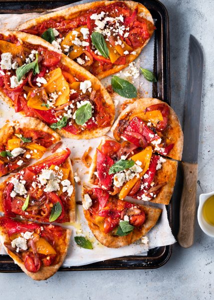 platbrood pizza