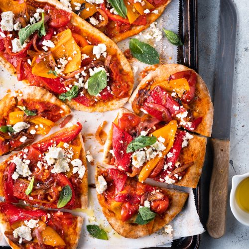 platbrood pizza