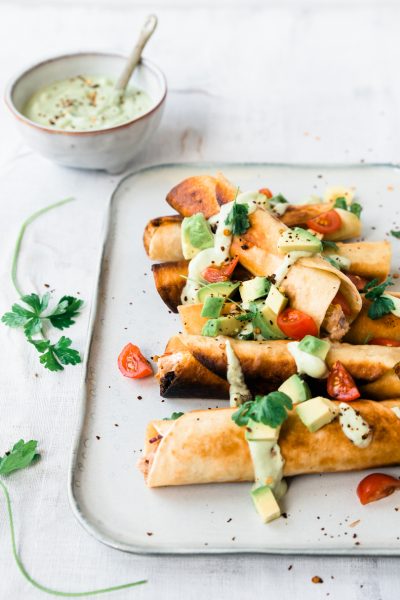 Taquitos met tonijn