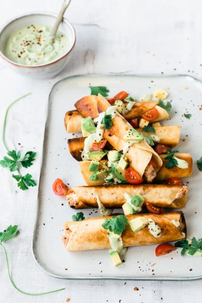 Taquitos met tonijn