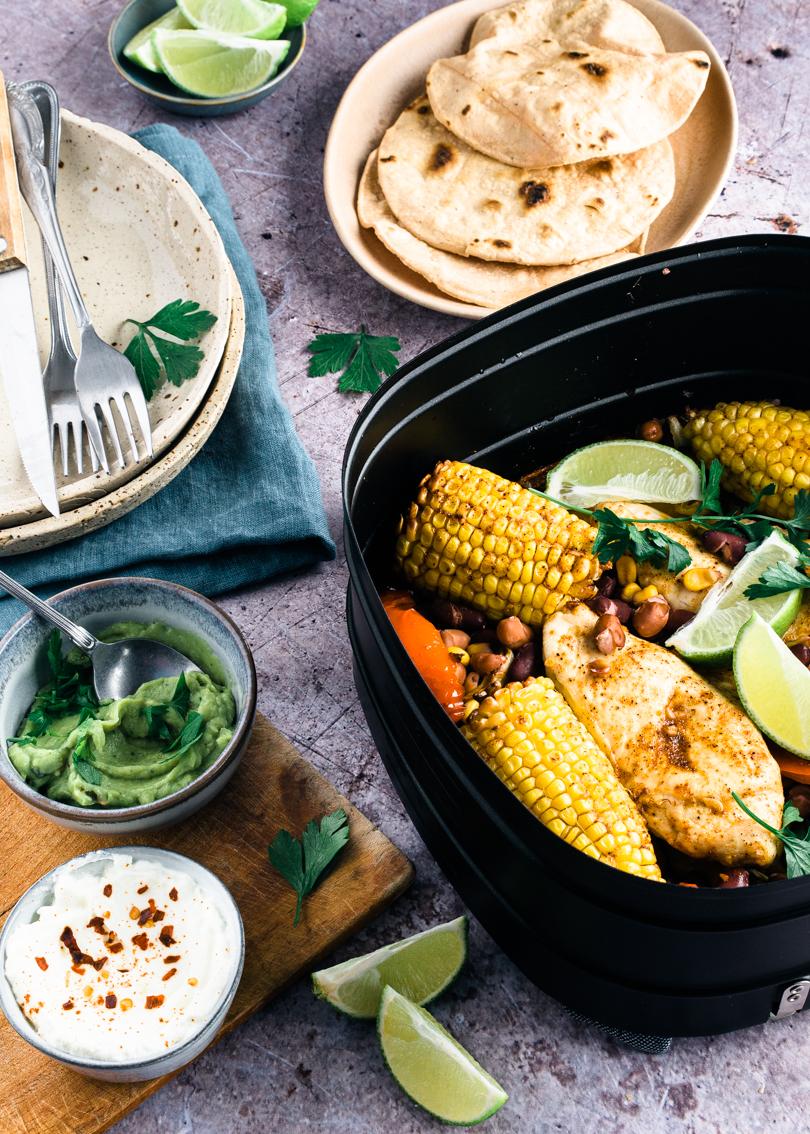Tex Mex traybake uit de Airfryer