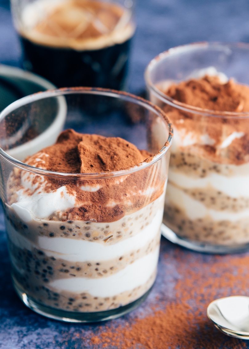 Tiramisu overnight oats