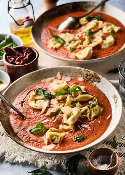 Tortellini soep