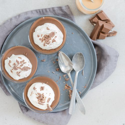 Tony's salted caramel chocoladepotjes