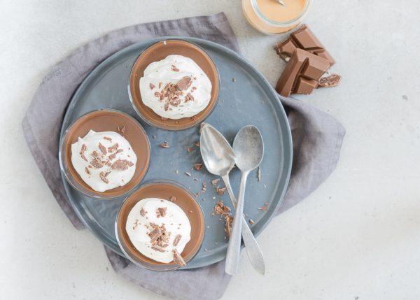 Tony's salted caramel chocoladepotjes
