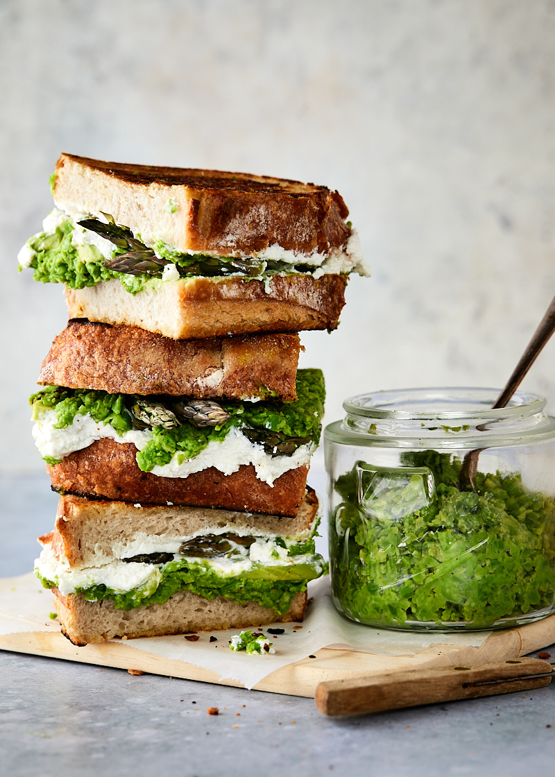 Tosti met avocado