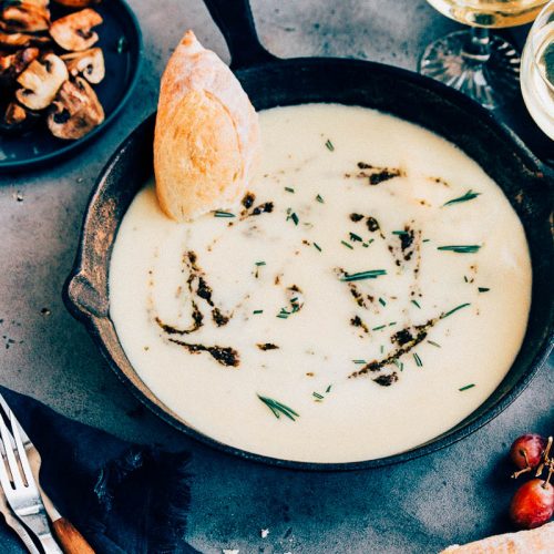 Truffel kaasfondue