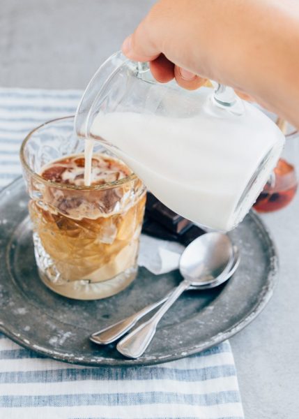 Vegan ijskoffie