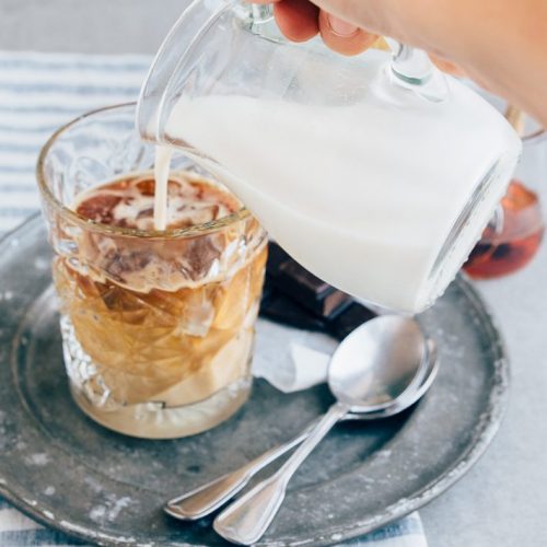 Vegan ijskoffie