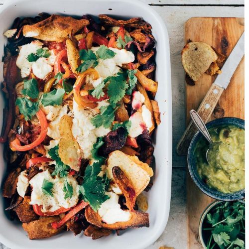 vegetarische nacho's
