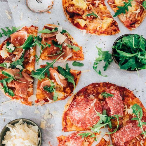 Wrap pizza