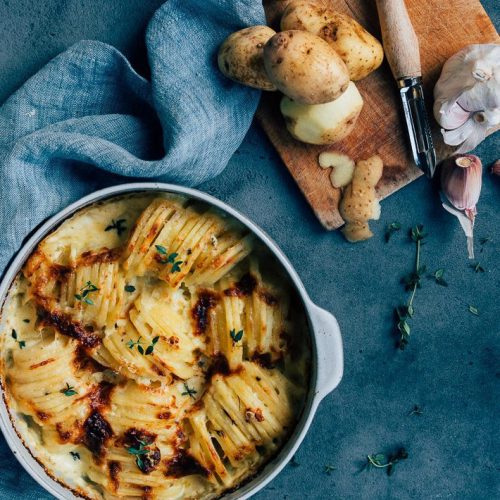 gratin met kaas