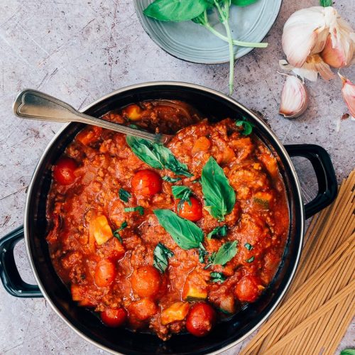 bolognesesaus recept
