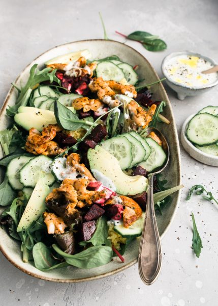 bulgursalade met kip