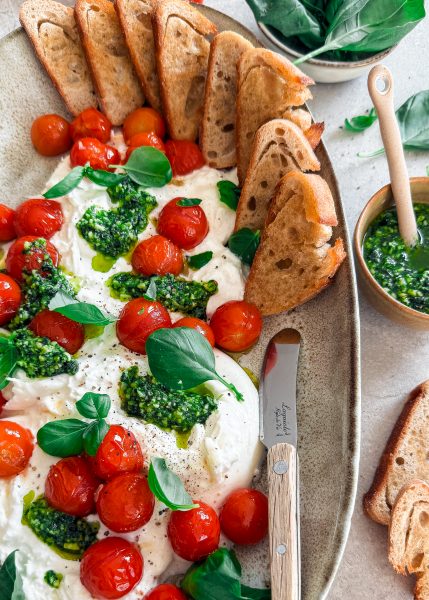 burrata met tomaat