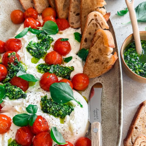 burrata met tomaat