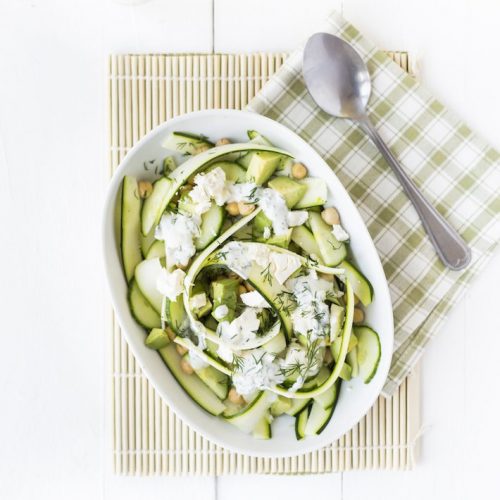 Courgettesalade