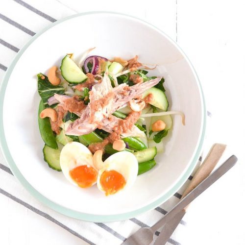 gado gado salade makreel