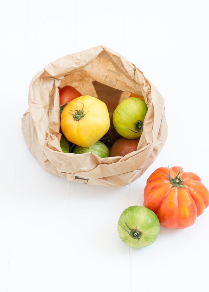 gekleurde tomaten