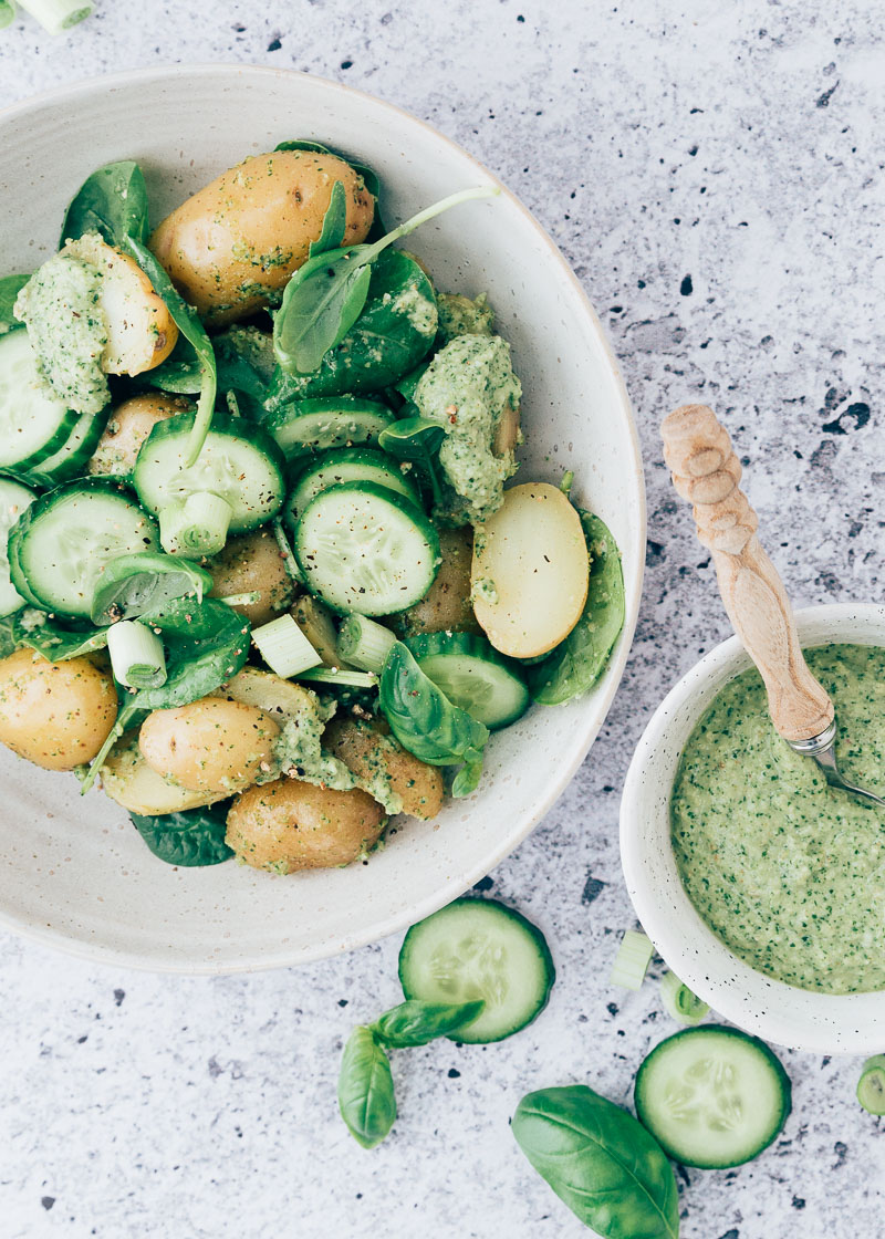 krieltjes salade