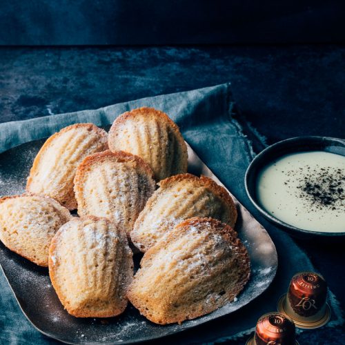 madeleines chocoladesaus