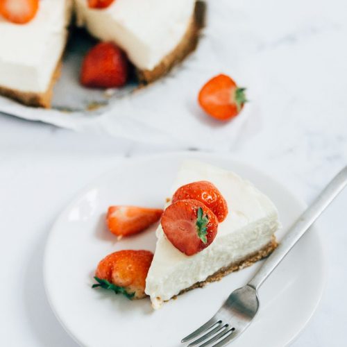 aardbeien cheesecake