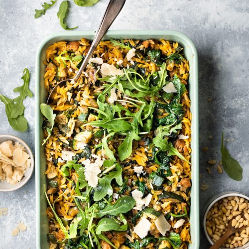 orzo ovenschotel