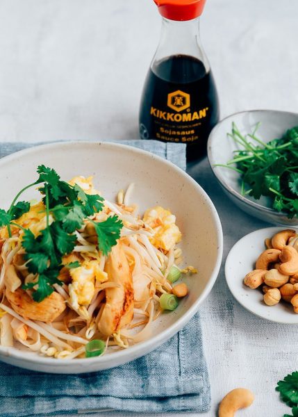 pad thai met kip