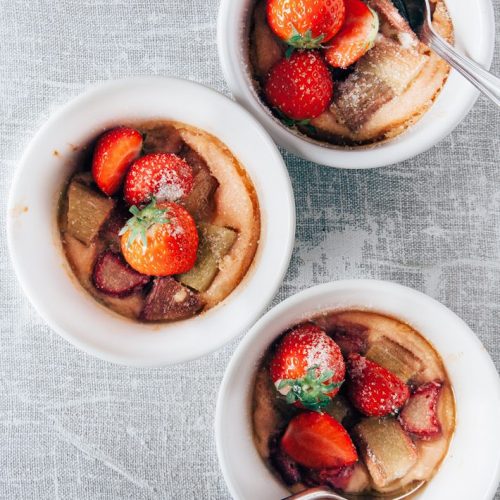 rabarber clafoutis