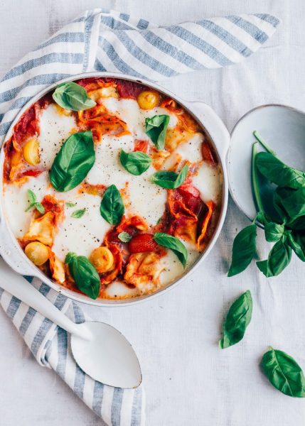 ravioli uit de oven