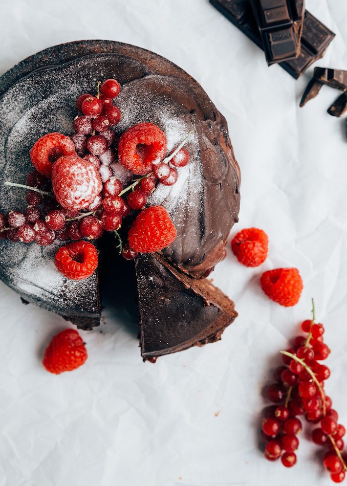 Chocoladetaart