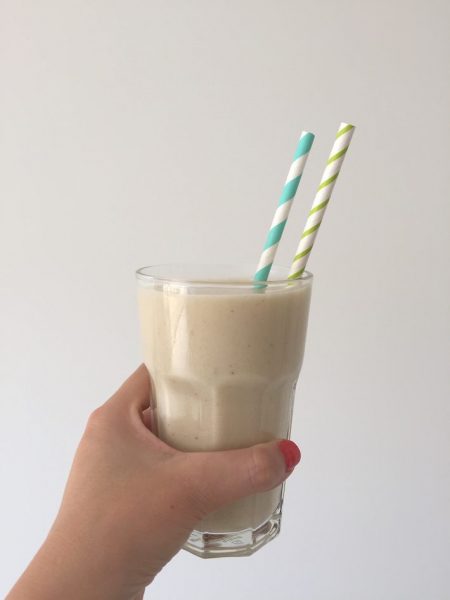 skinny bananenmilkshake 