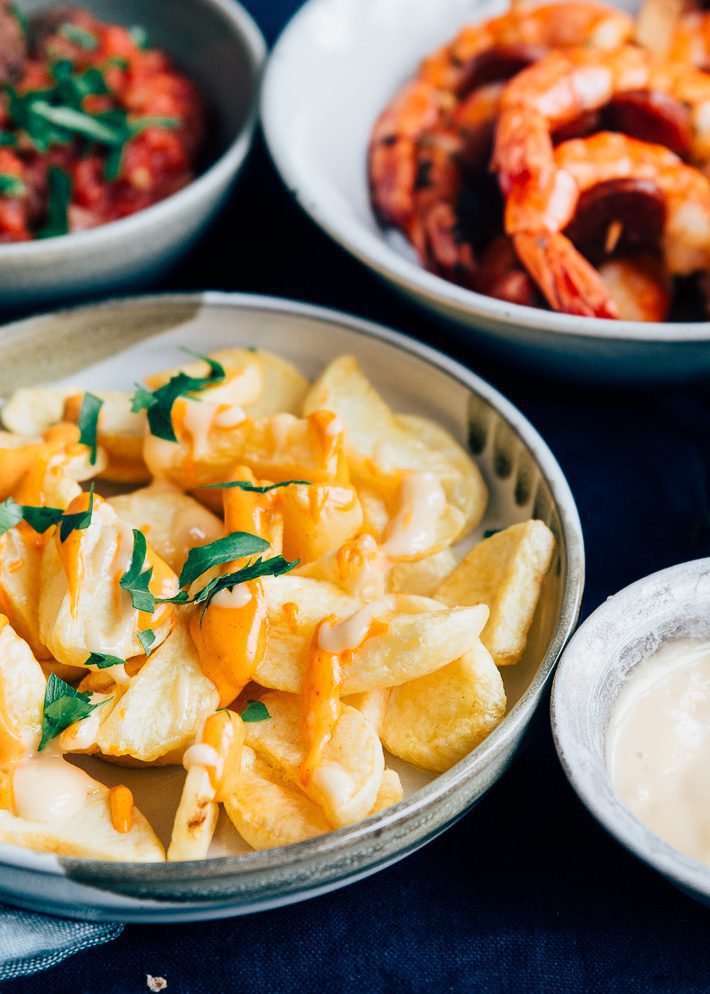 patatas bravas recept - vegetarische tapas