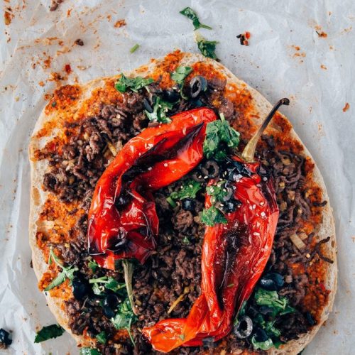 Turks brood pizza