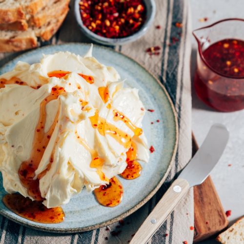 whipped hot honey butter