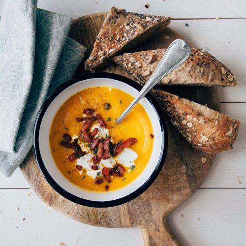 Wortelsoep recept met spek