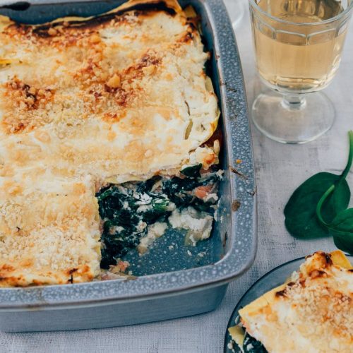 lasagne met zalm