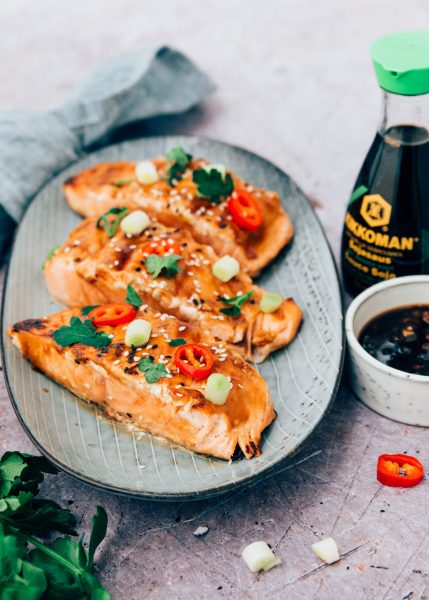 zalm op de bbq