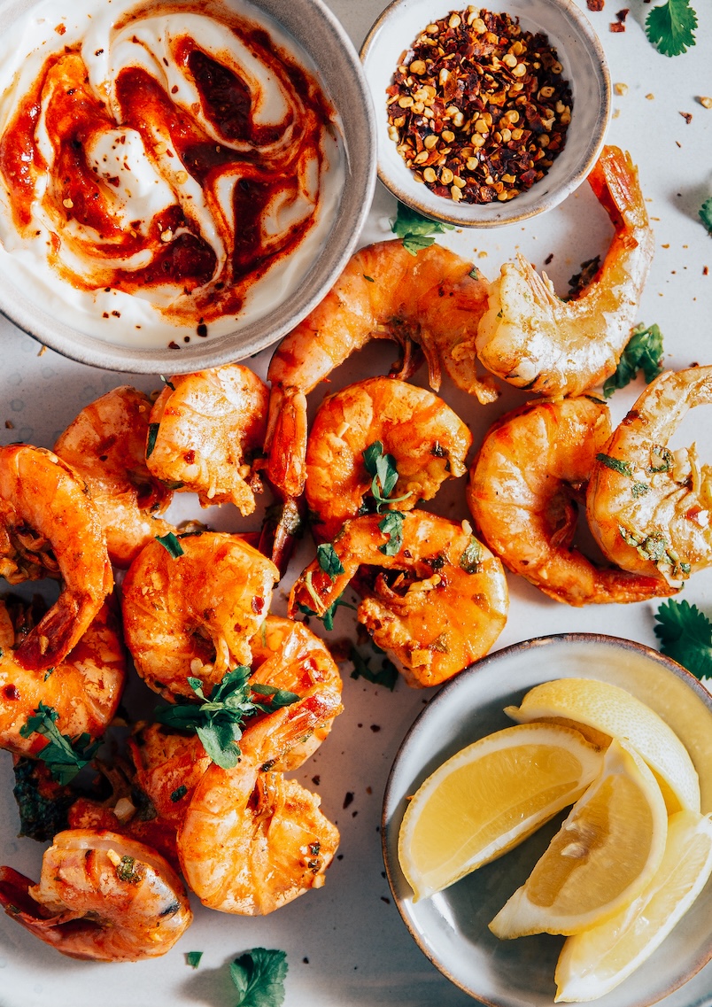 chermoula garnalen