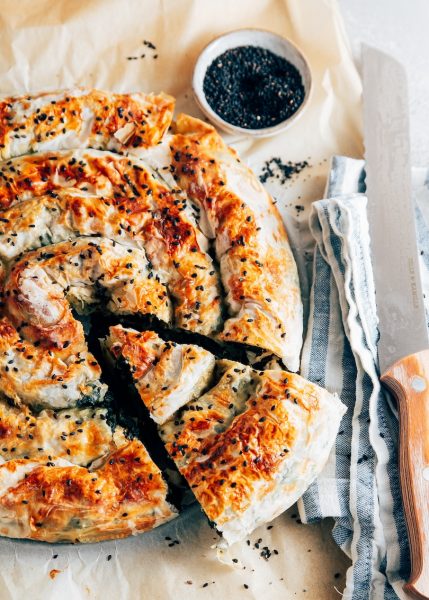 spanakopita spinazie filodeeg