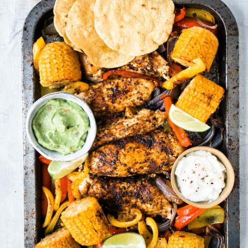 Kip fajita wraps